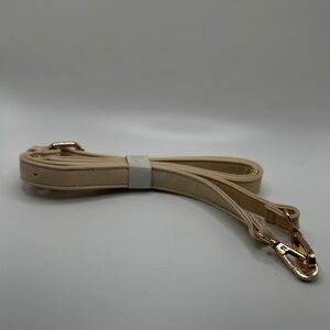 Vegan leather replacement purse strap Cream Bag Strap